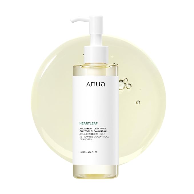 Anua Heartleaf Pore Control Cleansing Oil 6.76 fl oz – Korean Facial Cleanser