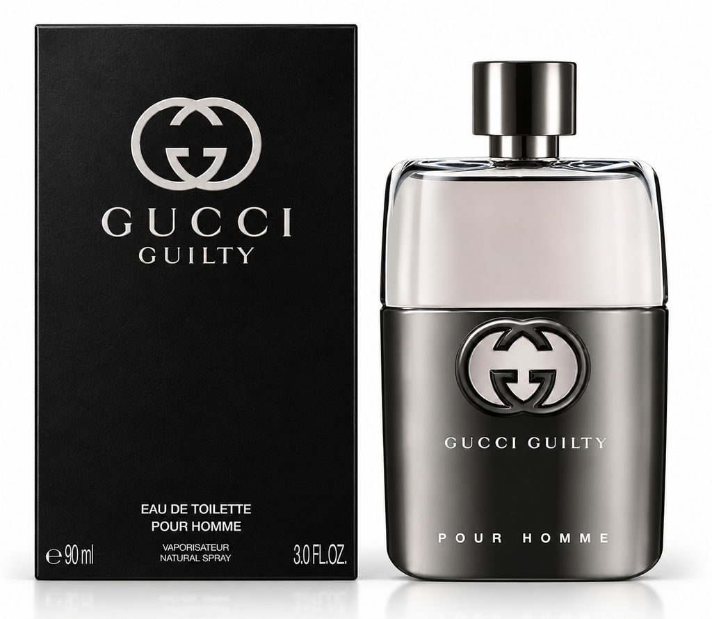 Gucci Guilty Pour Homme EDT 3.0 oz / 90 ml – Men's Designer Cologne for Men