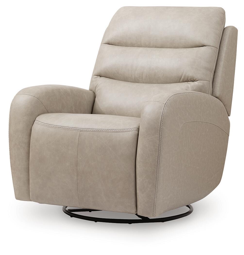 Stonewash Swivel Glider Recliner