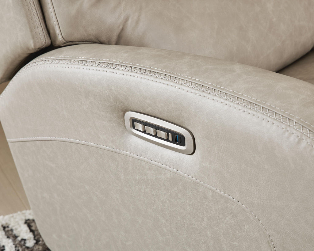 Stonewash Swivel Glider Recliner