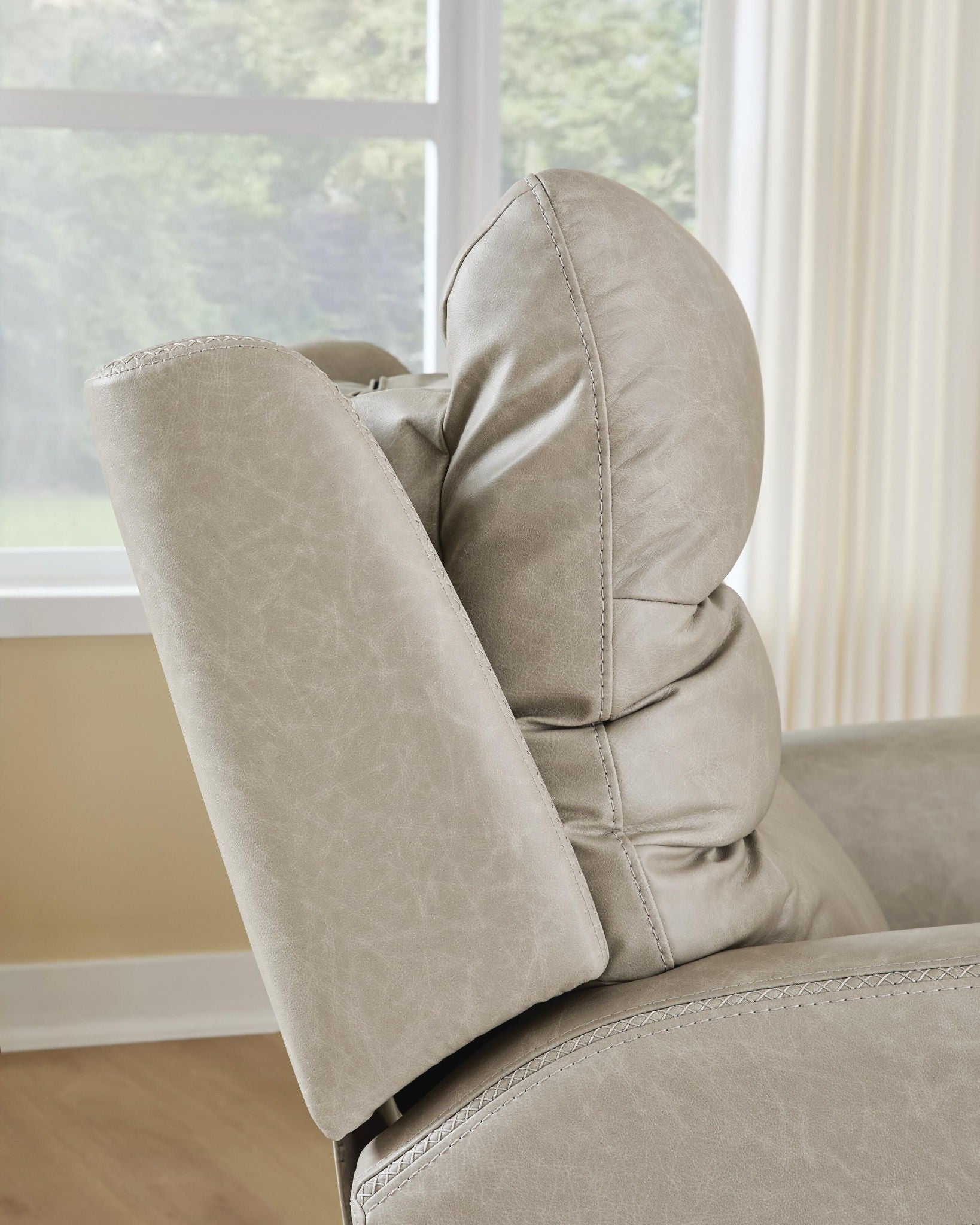 Stonewash Swivel Glider Recliner