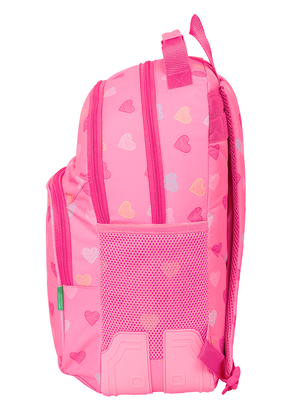 Benetton Hearts Large Backpack