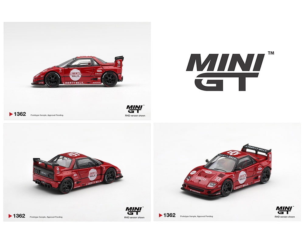 Mazda AZ-1 Liberty Walk Red Model