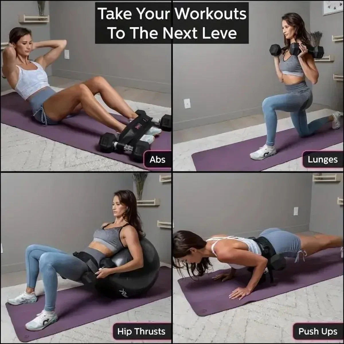 Adjustable Weighted Hip Training Belt