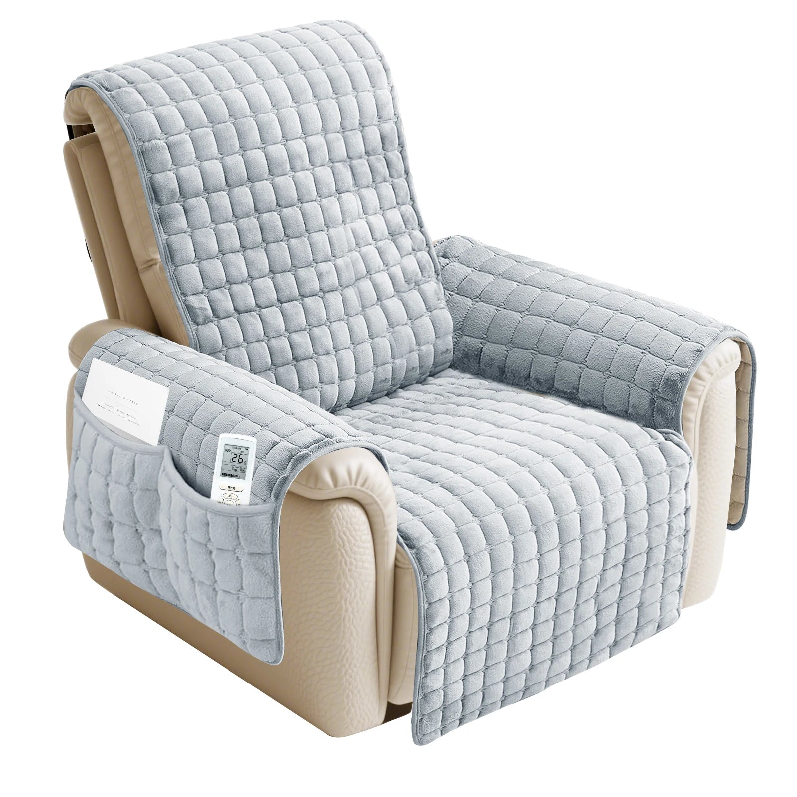 Stonewash Swivel Glider Recliner