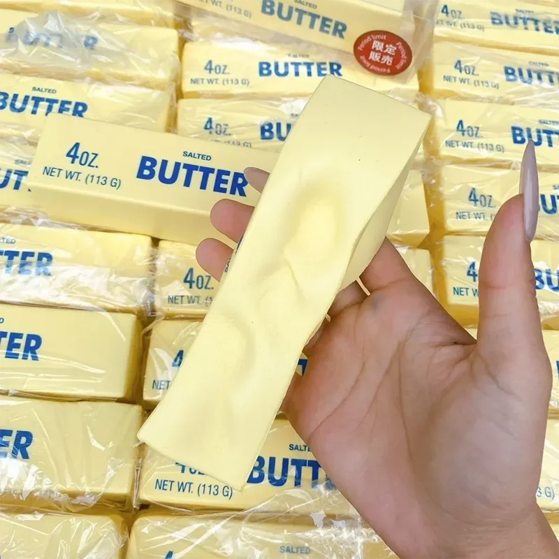 Butter Stick Squishy Fidget Toy