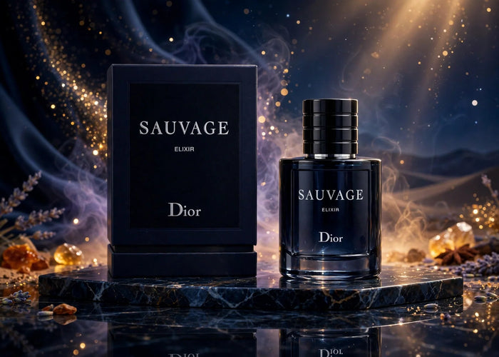 Dior Sauvage Elixir Parfum for Men 3.4 fl oz / 100ml Intense Long-Lasting Fragrance