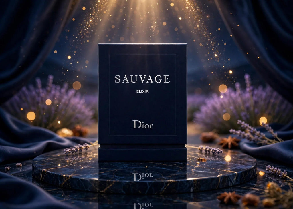 Dior Sauvage Elixir Parfum for Men 3.4 fl oz / 100ml Intense Long-Lasting Fragrance