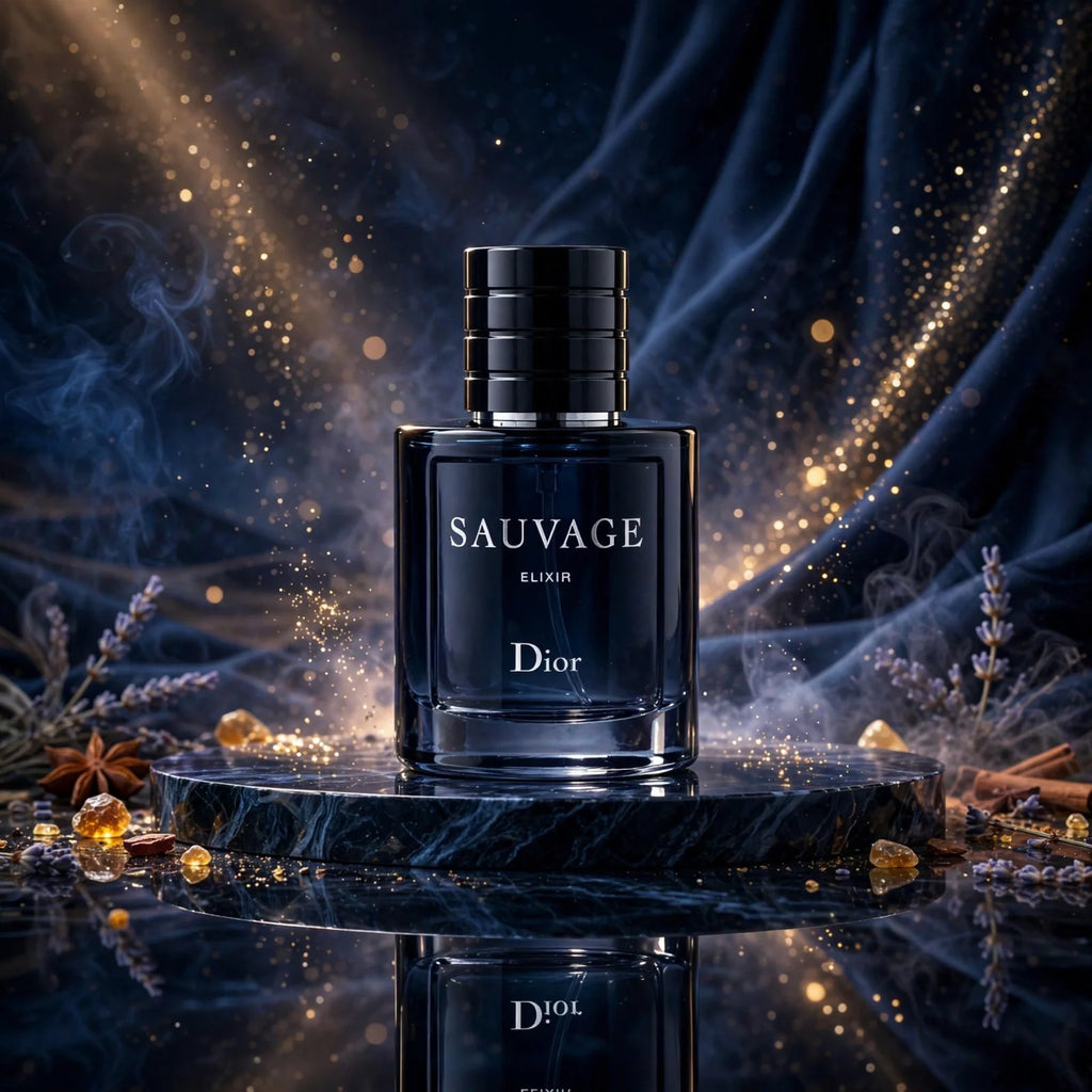 Dior Sauvage Elixir Parfum for Men 3.4 fl oz / 100ml Intense Long-Lasting Fragrance