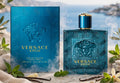 Versace Eros Eau de Toilette for Men, 3.4 oz / 100 mL