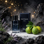 Christian Dior Sauvage Parfum for Men – Luxury Woody Citrus Fragrance, 3.3 / 3.4 oz / 100 mL,