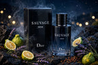 Christian Dior Sauvage Parfum for Men – Luxury Woody Citrus Fragrance, 3.3 / 3.4 oz / 100 mL,