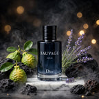 Christian Dior Sauvage Parfum for Men – Luxury Woody Citrus Fragrance, 3.3 / 3.4 oz / 100 mL,