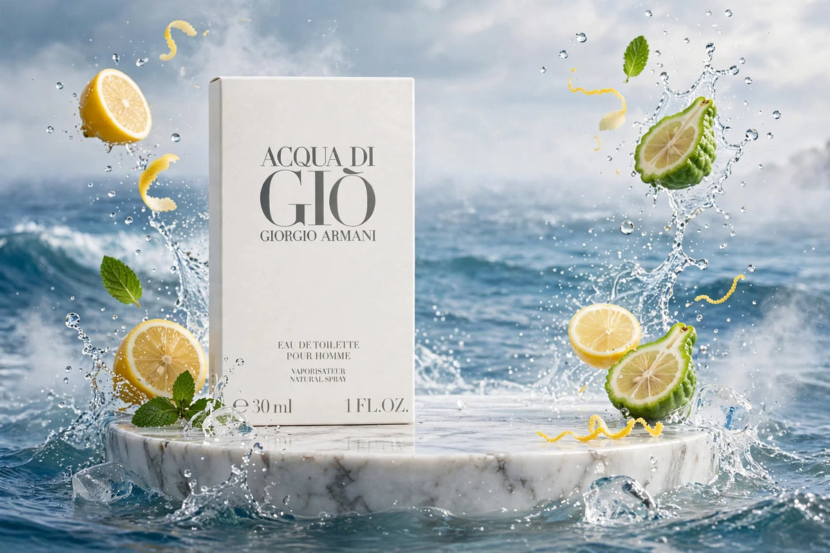 Giorgio Armani Acqua Di Gio EDT for Men 3.4 oz (100ml) – Luxury Fresh Aquatic Fragrance