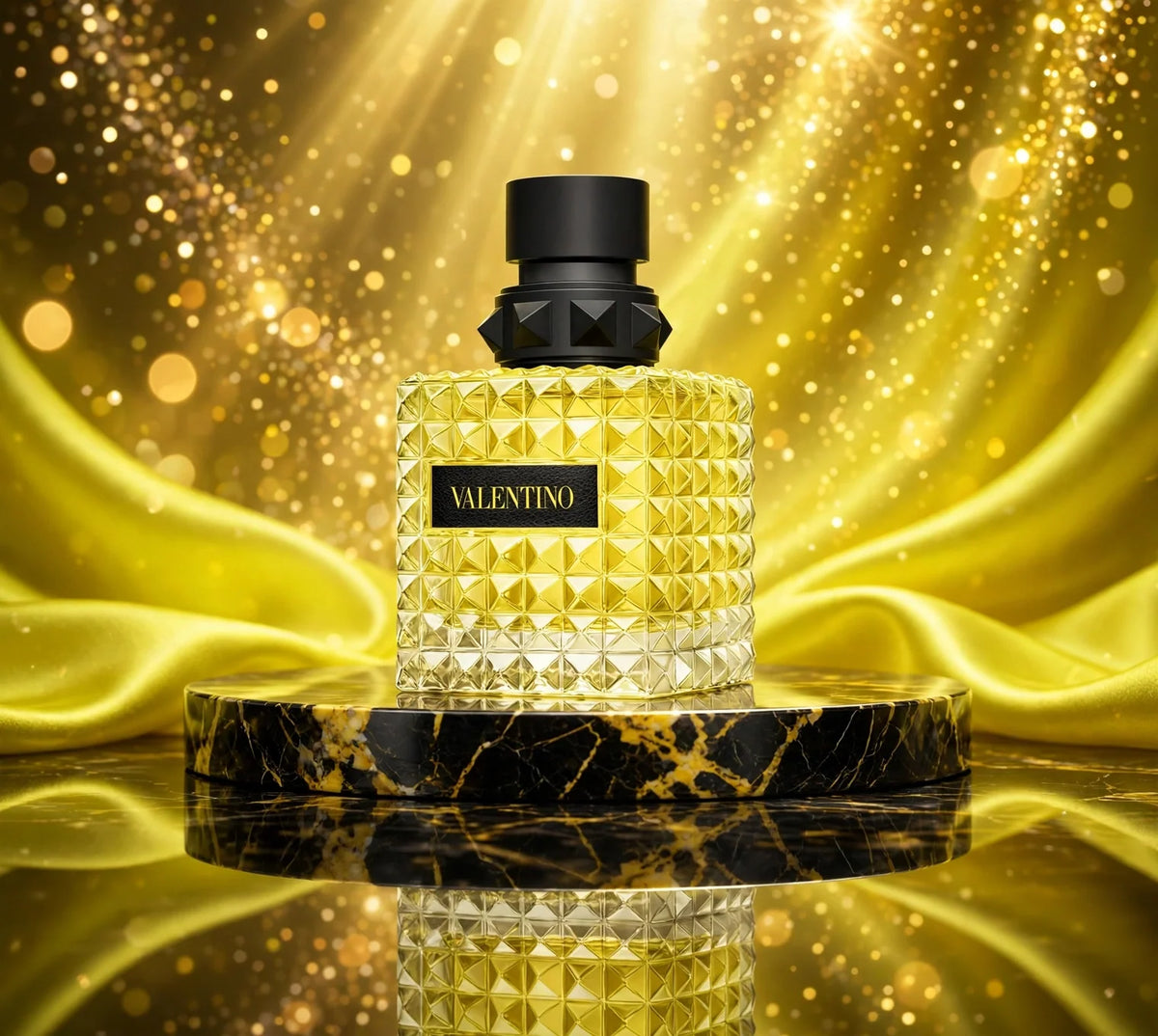 Valentino Donna Yellow Dream Born in Roma Eau de Parfum for Women, 3.4 oz / 100 mL