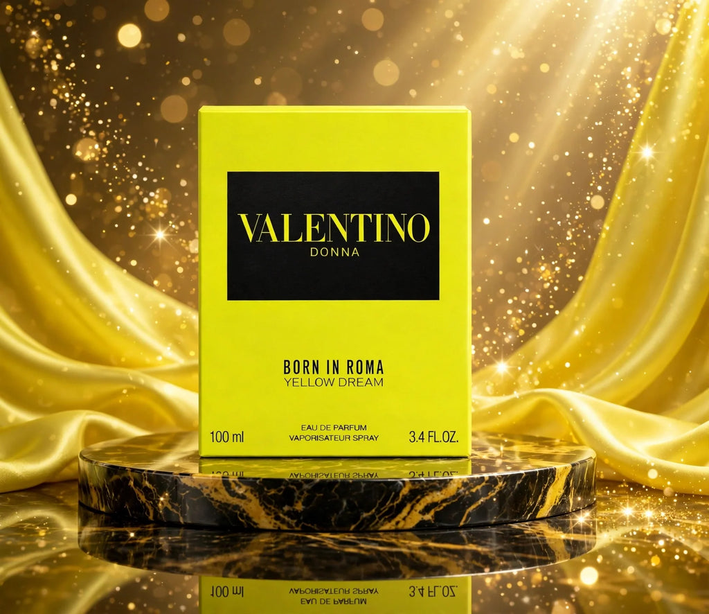 Valentino Donna Yellow Dream Born in Roma Eau de Parfum for Women, 3.4 oz / 100 mL