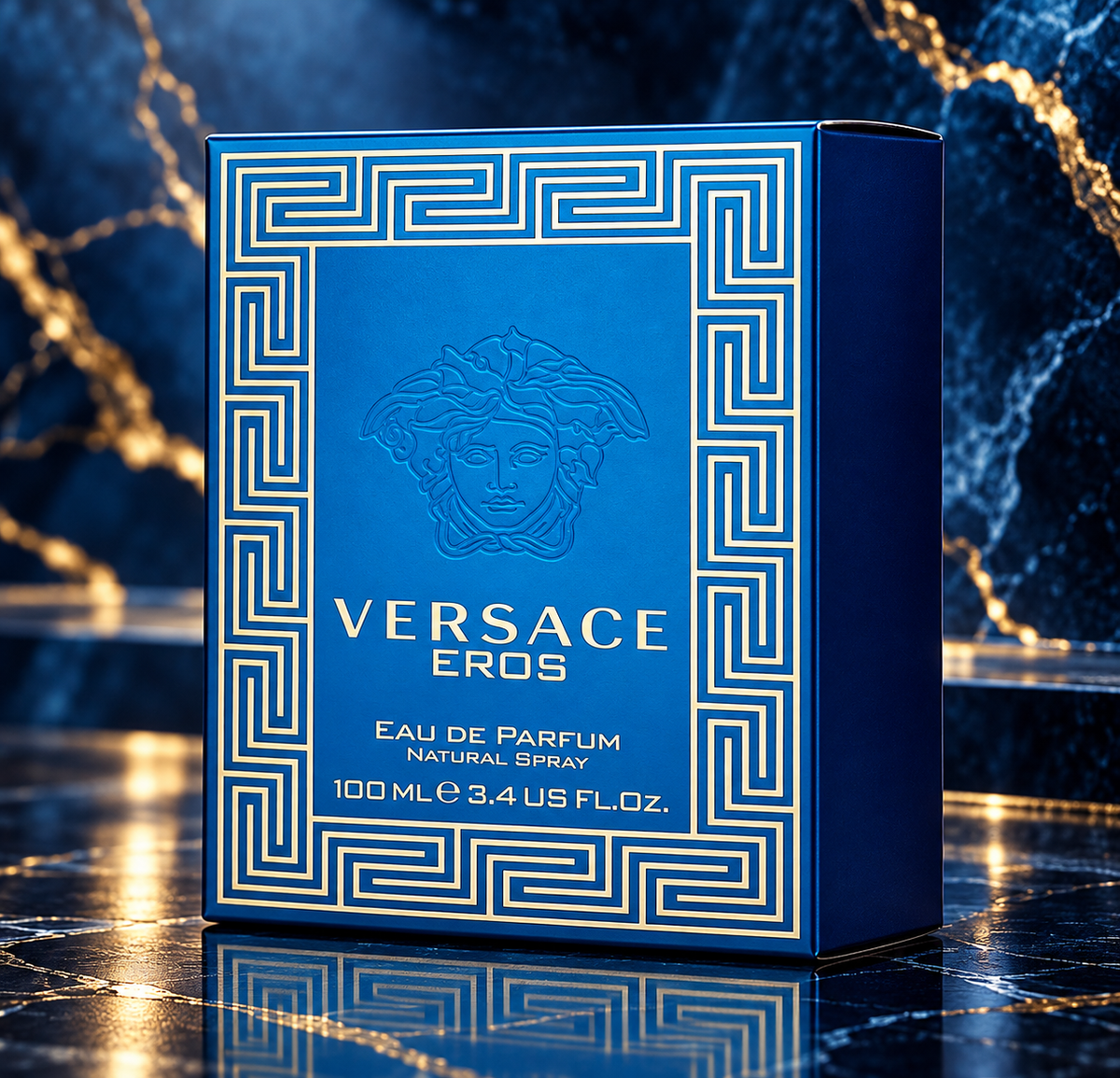Versace Eros EDP 3.4 oz / 100 ml – Men's Luxury Cologne