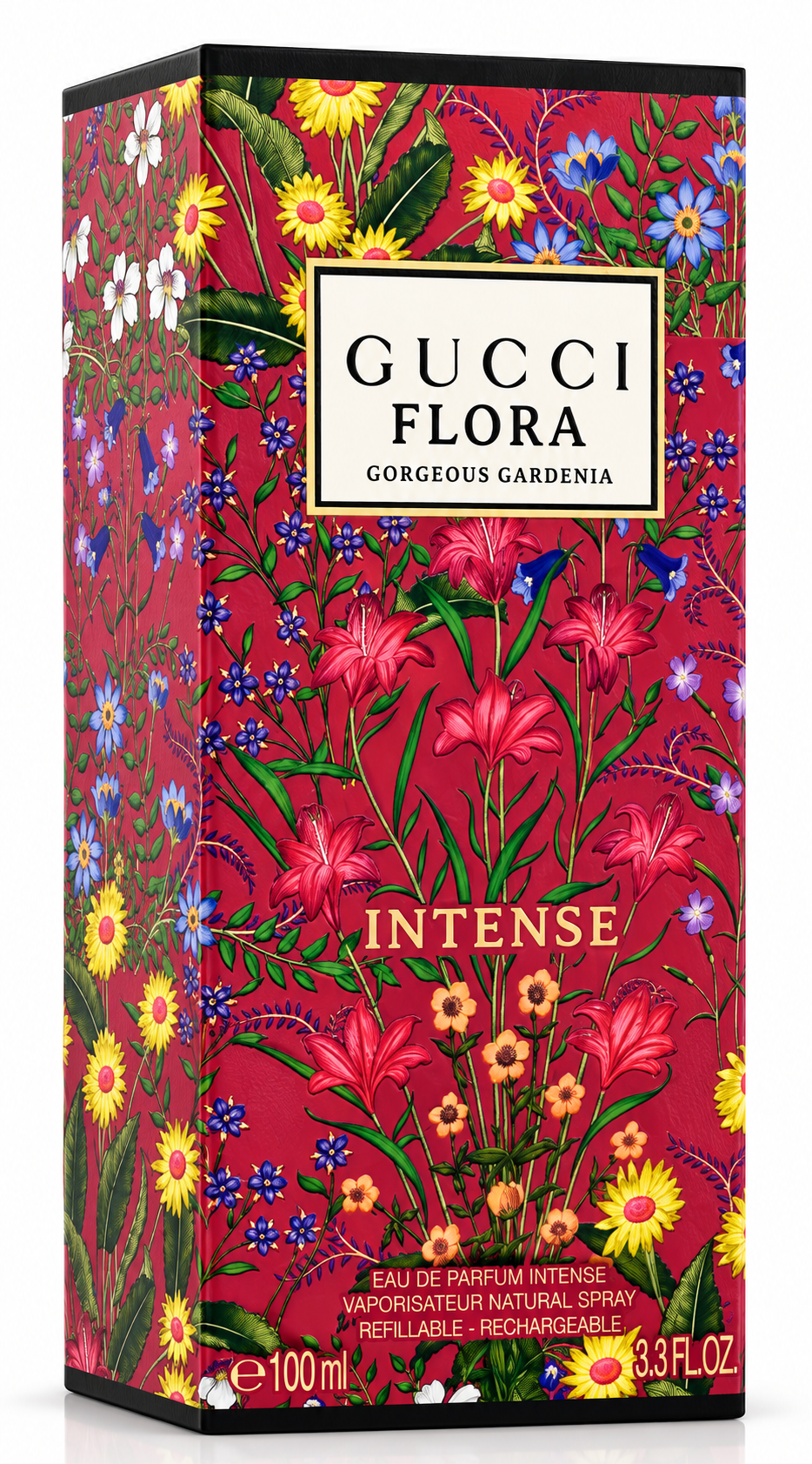 Gucci Flora Gorgeous Gardenia Intense EDP 3.3 oz / 100 ml – Women's Perfume for Women