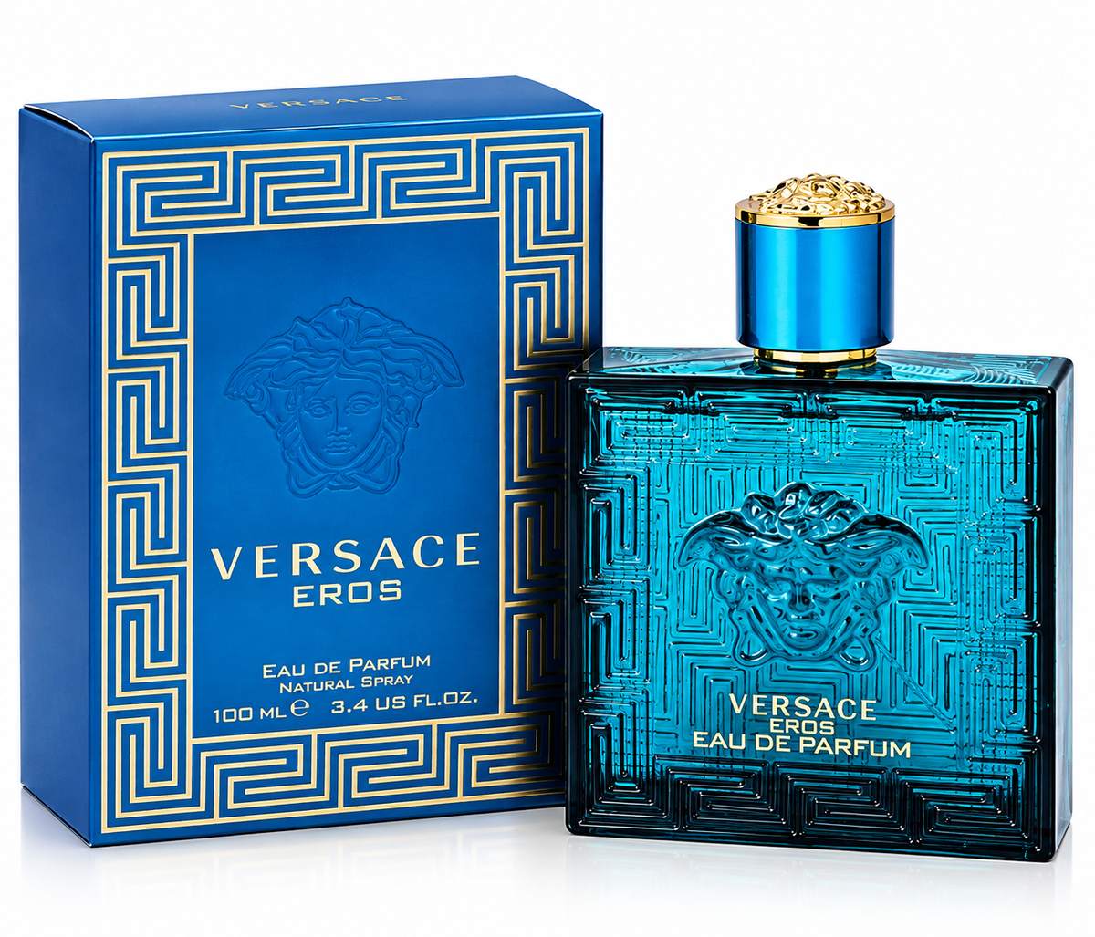 Versace Eros EDP 3.4 oz / 100 ml – Men's Luxury Cologne