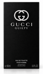 Gucci Guilty Pour Homme EDT 3.0 oz / 90 ml – Men's Designer Cologne for Men