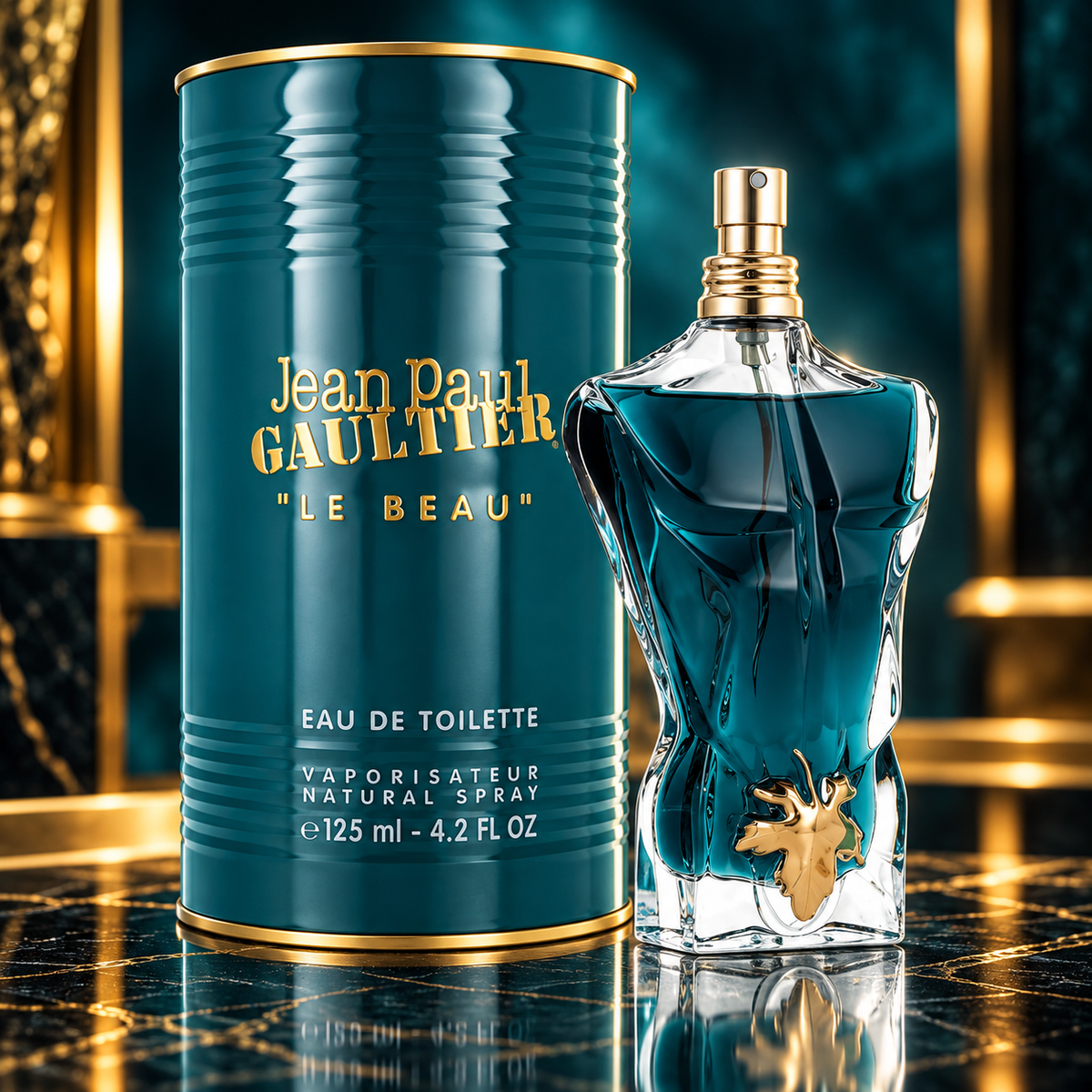 Jean Paul Gaultier Le Beau Eau de Toilette 4.2 oz / 125 ml for Men