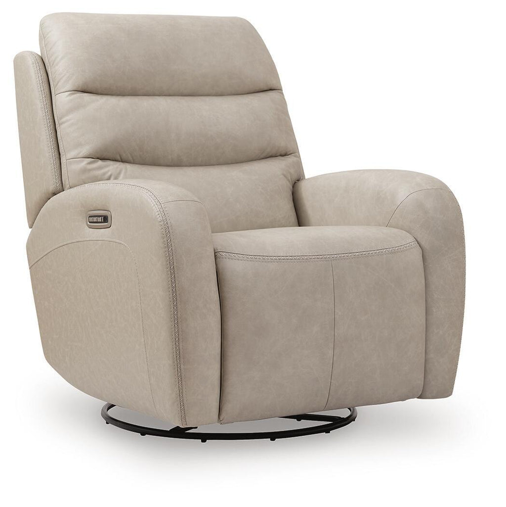 Stonewash Swivel Glider Recliner