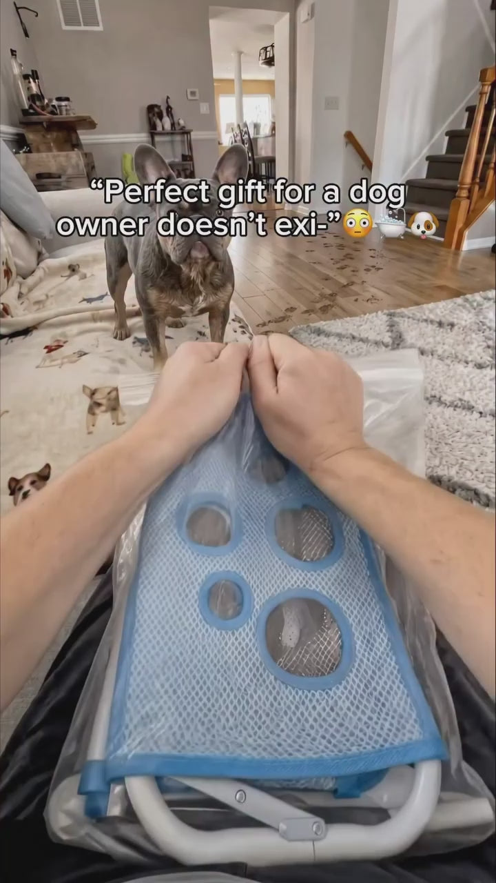 Elvo Foldable Pet Grooming Hammock Stand